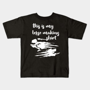 This Is My Lefse Making Shirt Kids T-Shirt